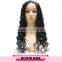 Brazilian natural wave hair virgin human hair, high density full lace human hair wig