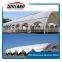 Cable membrane tensile structure roof with PVC membrane
