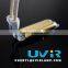 Gold twin tube short wave shower heating lamp