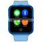 NO.1 D3 Smartwatch Phone-Blue 1.22 inch MTK6261 Sleep Monitor Heart Rate Test Camera Sedentary Reminder Alarm