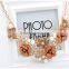 New Russia Style Flower Choker Collar Vintage Pendant Statement Necklace Women Necklaces & Pendants Fashion Necklaces for Women