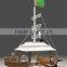 6m by 3m customized boat shape beach coffee kiosk shop design for sale