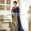 Turquoise Shimmer Net Saree