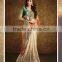 Red Chiffon Saree