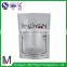 Food packaging silver bag aluminium foil bag silver zip lock aluminium foil bag