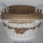 wicker basket,woodchip basket,storage basket