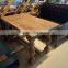 Modern wood dining room table for imported