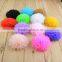 Pure Color Artificial Chiffon Fabric Flower Handmade Hair Accessories