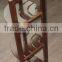high quality bamboo corner flower shelf rack for home decoracion