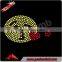 Fancy Hot Fix Rhinestone Emoji Blowing Kisses Transfers Motif