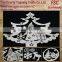 plywood christmas tree,christmas decorations,christmas Santa Claus