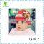 2015 Lastest Fashion Felt Flower Cotton Infant knit hat