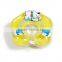 Wholesale colorful inflatable PVC baby swim ring, cartoon customized baby swimming ring