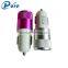 5V 2.1A Aluminum/ABS material Bullet 2 Port Smart USB Car Charger For Iphone 5/6 and Samsung