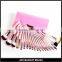 20pcs Cosmetic Brush with Powder Foundation Lip Brush, Cosmetic Tool Kit Set with Pink Cosmetic Bag