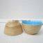 Lacquer bamboo bowl for kitchenware, salad bowl made in Vietnam