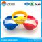 Creative new designed loyalty party decoration fabric wristband