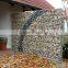 FOR GARDEN HOUSE YARD gabion box stone wall with plant/ corrosion resistance / galvanized metallic coated / welded wire mesh