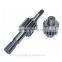 OEM precision gear shaft stainless steel304 custom gears with powder coating