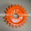 ISO9001 high quality JFR08 Agriculture Machinery Parts	gears for hot sales