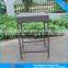 Garden wicker bar furniture fishbone weaving high bar table for sale