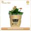 Herb planter jute grow bag,small round planter jute grow bag