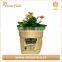 Herb planter jute grow bag,small round planter jute grow bag