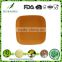 Small square bio-degradable bamboo fiber catering serving dishes