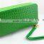 Ladies' croco Fashion PU Leather Wallet