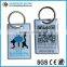 unique QR code laser engraving silicone pet id tag with metal plate
