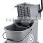 Red Wringer Bucket ,Mop Bucket With Wringer,bucket With Divider33L