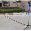 2016 new5.18m height and wide adjustable badminton net tennis volleyball net with stand /frame portable and movable