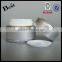 10/15/30/50g silver aluminum cream jar face cream aluminum cream jar with white glass inner jar