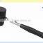 TPR grip steel tube handle rubber hammer