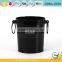 8 inch galvanized metal garden ice in bucket champagne wine ice bucket