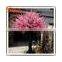 2015 Wholesale decorative artificial fake wedding blossom tree cheap silk plastic cherry blossom tree life size trees and plants