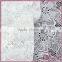 White All Over Flowers Design Tricot Lace Fabric Wholesale, Elegant Voile Fabric
