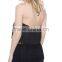 Wholesale Polyester Tank Tops Embroidered Fringe Halter Tank Women Embroidered Tops