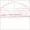 Kearing Luxury plastic Rulers with sandwich line scale rulers 1/4,1/5 #8545