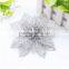 10cm artificial Christmas flowers, Christmas garlands rattan Christmas tree decorations