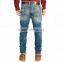 Biker Jeans Fashion Denim trousers(LOTK089)