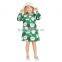 S33553W 2017 New England Style Girls Clothes Long Sleeve Animals Flower Kids Dresses