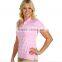 lady yarn dyed striped wholesale dhl polo shirt
