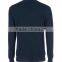 2017 cotton design pullover crewneck sweater for men with zipper