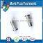 Made In Taiwan Special Screw Pan Head No 3 Square Drive Tapping Screw Type 17 Flat Top Pan Head with Knurl