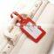 Full grain genuine leather Travel Genuine Leather Luggage Tags Suitcase Bag Name Address ID Label
