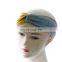Wholesale Custom Classic Cotton Two-Tone Cross Yoga Sport Elastic Head Band Turban