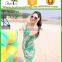 Transparent summer beachwear floral bikini pareo sexy cover up beach dress
