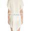 C55 Handkerchief Hem Crocheted Neckline Beach Cover-up Tunic Kaftan