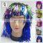 Cheap Colors Carnival Party Unisex Short Tinsel Wigs HPC-0023